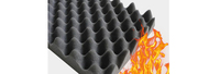 Panneaux acoustiques insonorisants (mousse PU densité 15D-50D) avec service de découpe, épaisseur et taille personnalisées