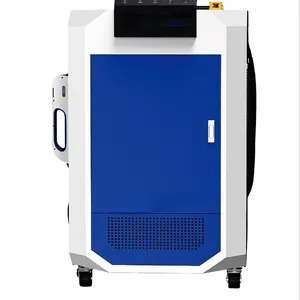 Mesin pembersih laser penghilang karat 500w, mesin pembersih laser serat laser 2000w dengan kualitas tinggi