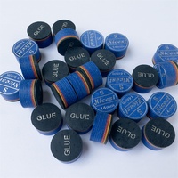 Embouts de queue de billard japonais de qualité supérieure, 8 couches, bleus, 14 mm, vente directe d'usine, accessoires de billard