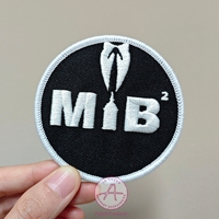 Patch de broderie à coudre à repasser à crochet et boucle en fil de polyester à bordure découpée à chaud accessoire de vêtement