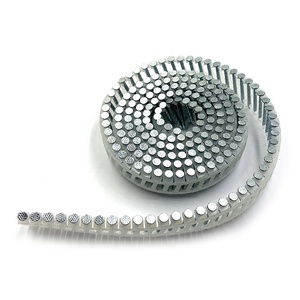 <b>Plastic</b> Collated Coil Nails Sprial Shank <b>Plastic</b> <b>Sheet</b> Coil Nail <b>White</b> Zinc Plated for Woodworks - Product Image 6