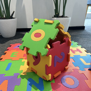 HONLOY Eco-Friendly Soft Alphabet Baby Crawling Play Mat Educational Floor Interlock Mat