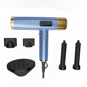 Tốc độ cao LCD hiển thị Máy sấy tóc ion nhiệt độ không đổi thổi cho hộ gia đình sử dụng ngoài trời tiếng ồn thấp NTC điện nhựa - Product Image 5