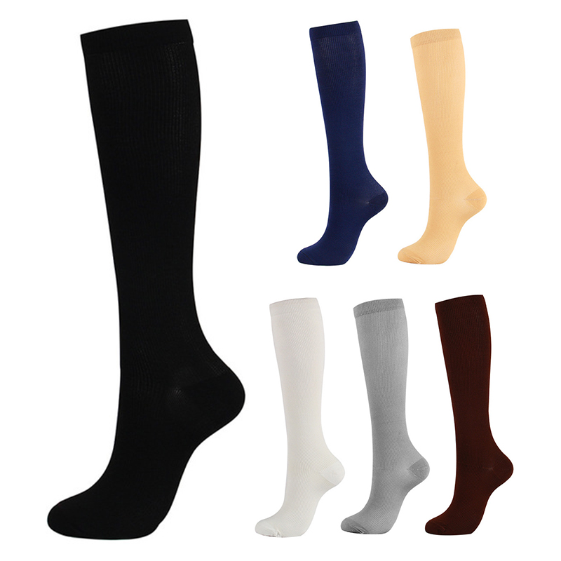 Подходящие медицинские Спортивные Компрессионные носки для бега и путешествий