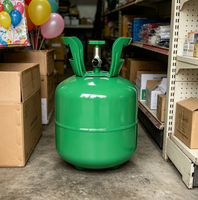 WMT Wholesale Portable Disposable13L Carbon Steel 50LB Balloon He Inflation Tank with 1.7mm
