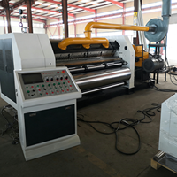 Ligne de machines à onduler le carton, neuves ou d'occasion, électriques ou à vapeur, sans doigts, pour la fabrication de boîtes en carton ondulé, à simple face.