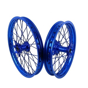 Jeu de roues de motocross 21 18 19 pouces pour Yamaha <span class=keywords><strong>YZ</strong></span> <span class=keywords><strong>125</strong></span> 250 YZF 450 7050-T6 en aluminium CNC anodisé, jantes de course durables pour moto tout-terrain - Product Image 4