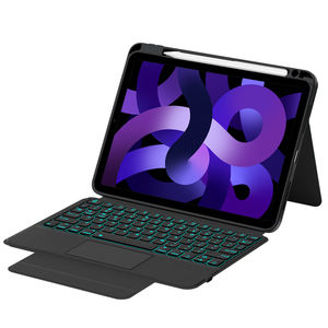 Funda con Teclado Mágico para iPad Pro 11\"/12.9\" con Trackpad y Soporte Vertical, Cubierta Magnética Desmontable Laudtec - Product Image 1
