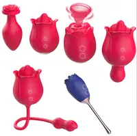 S-HANDE Pink Flower Wireless Clitoris Stimulator for Women