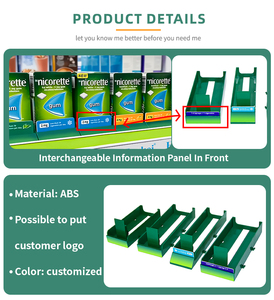 Empujador de productos de fabricación ODM, botella automática con resorte, lata de bebida, empujador de estante para venta al por menor para supermercado - Product Image 4