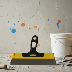 Couteau à mastic Stanley 8 pouces à lame large en acier pour le décapage du plâtre et de la peinture - Product Image 3