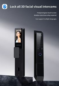 กลอนประตูอัจฉริยะ Glomarket 3D Face Ttlock WiFi วิดีโออินเตอร์คอม ระบบสแกนลายนิ้วมือแบบเรียลไทม์ พร้อมกล้องบันทึกภาพ ระบบจัดเก็บข้อมูลบนคลาวด์ ตัวล็อคทำจากอะลูมิเนียม - Product Image 4