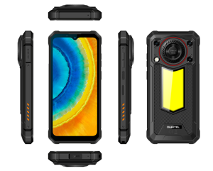 Smartphone robuste Oukitel WP53 8+128 Go T615 Android 15 avec lampe de camping, haut-parleur puissant, batterie 11000 mAh, écran 6,52 pouces – Téléphone portable Oukitel - Product Image 1