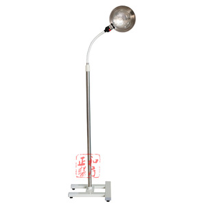 Lámpara de Pie con Reflector de Acero Inoxidable, 150W, 5900K, Luz de Examen Quirúrgico, Diseño de Cuello de Cisne, Base Triangular, Uso Doméstico - Product Image 1