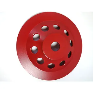 Double Rhombus Segments Diamond Grinding Disc