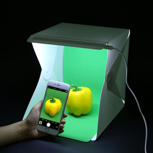 Mini Shooting Tent <b>Box</b> 20cm LED <b>Soft</b> <b>Light</b> USB Powered Product Photography Studio Accessory - Product Image 2