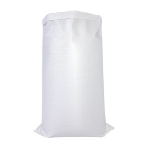 Giá rẻ bán buôn 25kg 50kg Túi du lịch màu trắng không thấm nước và chống ẩm <span class=keywords><strong>PP</strong></span> dệt Túi - Product Image 1