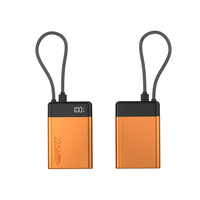 Tragbare Neuerscheinung OEM 22,5W Aluminiumlegierung 10000mAh Schnellladende Lithium-Batterie LED-Bildschirm Typ-C 2-in-1 Powerbank