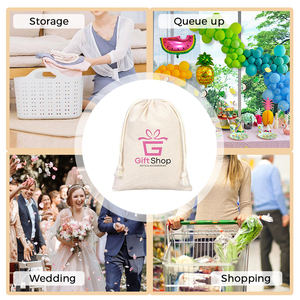 Bolsa de Lona Personalizada con Cordón y Estampado en Caliente, con Caja Rígida y Sobres a Juego, para Regalos de Lujo y Promoción Corporativa - Product Image 6