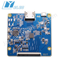6 "1440x2560" 47um tft LCD imprimante 3D allwinner H3 VR projecteur avec luminosité réglable pilote carte PCB