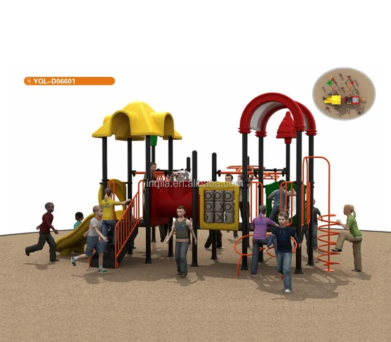 Crianças ao ar livre parque de diversões itens de plástico crianças deslizante