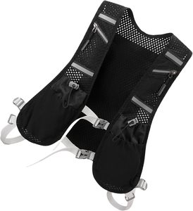 Gilet de trail running, sac à dos de sport respirant et léger pour le cyclisme, le fitness et la randonnée avec poche à eau - Product Image 5