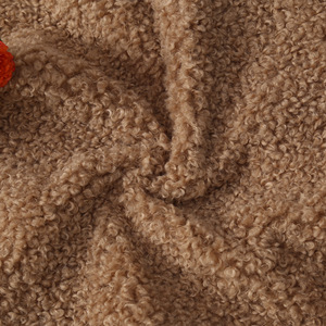 900g Shepherd Roll Toy 100% Polyester Respirant Trame Tricoté Tissu Teint Uni Grand Teddy pour Usage Domestique des Femmes - Product Image 3