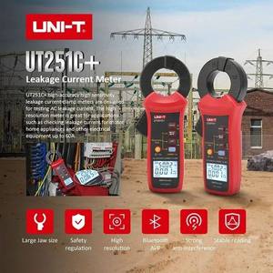 Uni-T Ut251c + ตัวหนีบดิจิตอลสำหรับการรั่วไหลของกระแส60A RMS จริงการถ่ายโอนข้อมูล - Product Image 2
