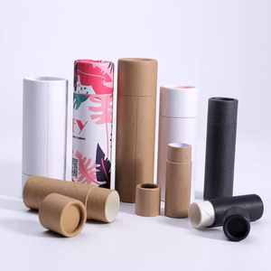 กล่องกระดาษคราฟท์ทรงกระบอกแบบย่อยสลายได้สำหรับงานหัตถกรรมกล่องกระดาษแข็งหลอดบรรจุภัณฑ์แบบย่อยสลายได้ตามธรรมชาติ - Product Image 4