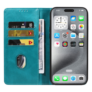 เคสแบบมีกระเป๋าเงินหนัง PU ฝาพับระบบแม่เหล็กสำหรับ iPhone 13 14 Pro 15 PLUS 16 PRO MAX เคสสำหรับ iPhone 16 E - Product Image 4