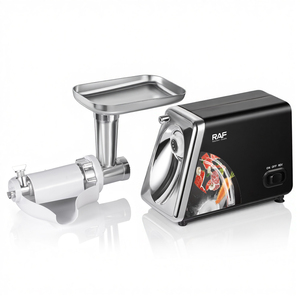 <span class=keywords><strong>Tritacarne</strong></span> RAF Potente da 2500W con Due Impostazioni di Velocità, Parti Rimovibili, Lame in Acciaio Inox e Cassetto Portaoggetti - Product Image 3