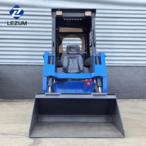 Gratis Verzending Mini <span class=keywords><strong>Skid</strong></span> Stuur Lader Chinese Lezum La670 Compact Spoor Diesel Kubota Motor Mini <span class=keywords><strong>Skid</strong></span> Stuurlader Te Koop - Product Image 6