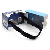 Mini cinéma VR dans une boîte - Lunettes en carton avec impression personnalisée