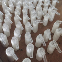 Acrylique Dioxyde De Carbone Raffineur D'air Fish TanK Transparent CO2 Bulle Jauge Raffineur CO2 Atomiseur Diffuseur