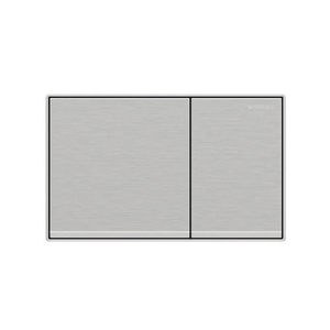 Válvula de Descarga Sigma 60 de 2 Botones con Placa de Cubierta Blanca - Product Image 1