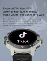 Montre connectée Android 4G LTE avec carte SIM pour hommes et femmes, étanche IP67, appels SMS/WiFi/vidéo, écran AMOLED, batterie 3 mois, e-mail