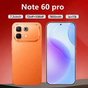 Smartphone Note60 <span class=keywords><strong>Pro</strong></span> débloqué double SIM 5G Deca Core, appareil photo 108MP, batterie 7800mAh, 16 Go de RAM, 1 To de ROM, téléphone CDMA LTE - Product Image 1