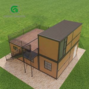 이중 접기 배송 도자기 가정 조립식 제조 조립식 주택 야외 응용 컨테이너 룸 하우스 20ft - Product Image 2