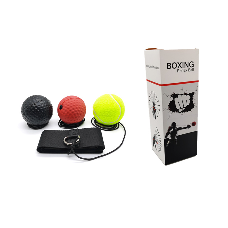 Wholsale Cheap Gym Fitness Reflex PU Rubber Speed Boxing Punching Balls With Headband
