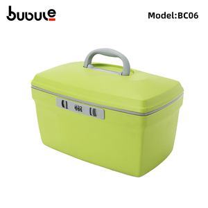 Prix bas, étui de <span class=keywords><strong>maquillage</strong></span> de voyage en matériau PP, coque rigide, 12 à 14 pouces, sac de <span class=keywords><strong>maquillage</strong></span> de voyage tendance, étui à bijoux avec miroir - Product Image 2