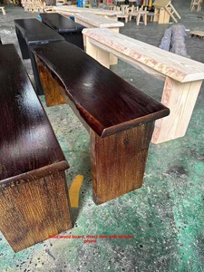 <span class=keywords><strong>Banc</strong></span> <span class=keywords><strong>de</strong></span> <span class=keywords><strong>jardin</strong></span> extérieur personnalisable pour mariage, tabouret à chaussures <span class=keywords><strong>en</strong></span> bois <span class=keywords><strong>de</strong></span> pin, design simple et moderne, style antique - Product Image 2