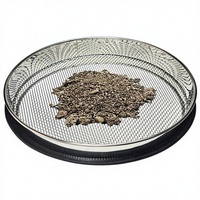 Tamis à terre de 11 pouces en acier inoxydable pour jardin, idéal pour le compost, le sable et le criblage des roches, compatible avec les seaux de 5 gallons