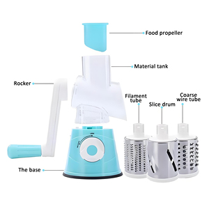 Máy xay thịt thủ công bằng thép không gỉ đa năng dụng cụ cắt rau củ dụng cụ nhà bếp gia dụng - Product Image 5