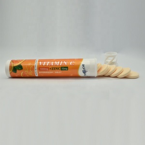 VCプラス 亜鉛発泡錠 免疫力向上 1000mg ビタミンC 10mg 亜鉛 メーカー スキンケア - Product Image 4