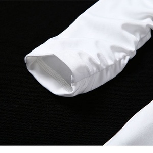 Monos de una pieza de manga larga, sexys y ajustados, para verano y primavera, con cremallera, color liso, 2023 - Product Image 4