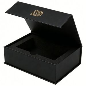 Custom High Quality Luxury Rigid Cardboard Gift Packaging Box with Magnetic Lid Handle for <b>Present</b> High Quality Paper <b>Boxes</b> - Product Image 3
