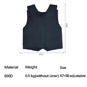 Ocultar Invisible Covert Nivel 5 Cuchillo Slash Slice Ropa resistente a cortes Ropa a prueba de puñaladas Camisetas - Product Image 3