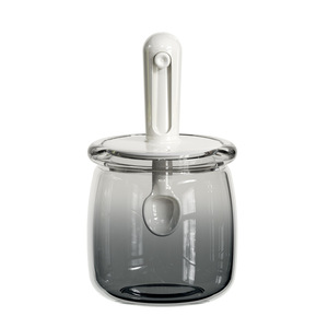 Pot à épices télescopique Shanghe avec cuillère et couvercle, récipient de stockage hermétique pour assaisonnements solides de cuisine, 280 ml - Product Image 1