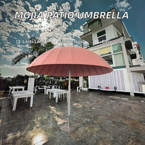 Modern Tasarım Su Geçirmez Hafif Açık Hava İş Şemsiyesi Alüminyum Yapılı Mermer Tabanlı Avlu Otel İçin - Product Image 3