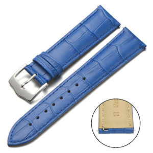 Nouveau bracelet de <span class=keywords><strong>montre</strong></span> de <span class=keywords><strong>luxe</strong></span> en cuir véritable 2026 à dégagement rapide, bracelet de remplacement - Product Image 4